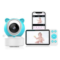 Wi-Fi відеоняня C8 з 5 LCD-монітором, Full HD камерою, нічним баченням, двостороннім зв'язком